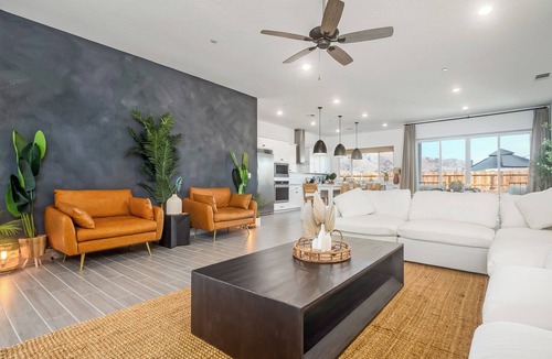 Friant House | 4 Bed 3 Ba Home near Lake with Chef’s Kitchen, Private Gym, & Attached Suite.