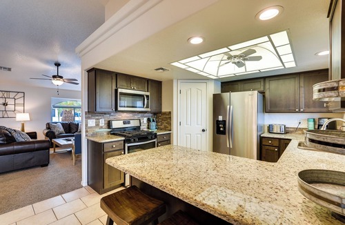 Lake Havasu City House | 4 Mi to Lake Access: Home w/Lake & Mtn Views!