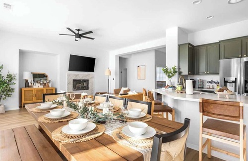 Desert Hot Springs House | 5BR Retreat w/Heated Pool, Hot Tub & Pool Table
