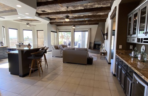 Lake Havasu City House | 78'Boat/RV Garage, Pool, Spa, Casita, Lake Views,Near Marina, 4Bedroom,3Bath