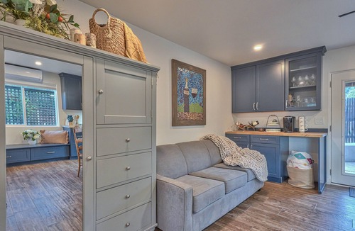 Greenfield Apartment | A quiet, relaxing, country getaway with a creek, pool and private hot tub.