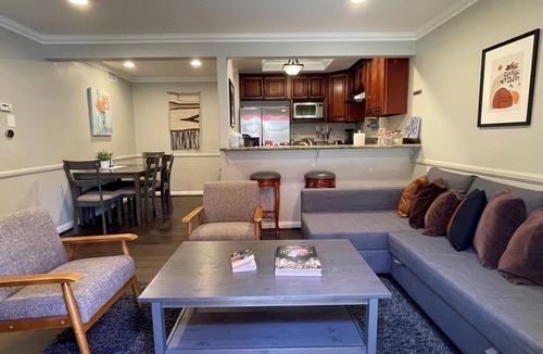 Hermosa Village Condo | Across Street from Disneyland Full Kitchen Washer/Dryer Pool/Spa Free Parking