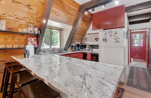 Tahoe City Cabin | Adventures of the A-frame- 3BR w/Hot Tub, Backs to forest- Dogs OK!