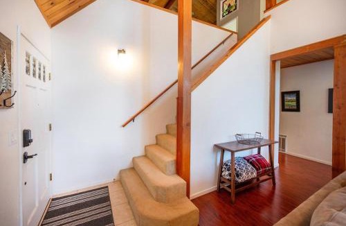 Arnold Ski Chalet | Arnold A Frame Cabin with Hot Tub and Guest Suite