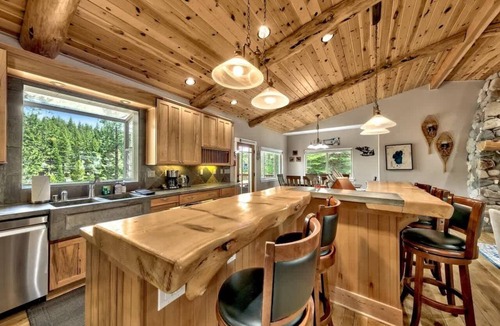 Tahoe Paradise Cabin | Back Yard Trails, Forest Land, Hot Tub, Game Room