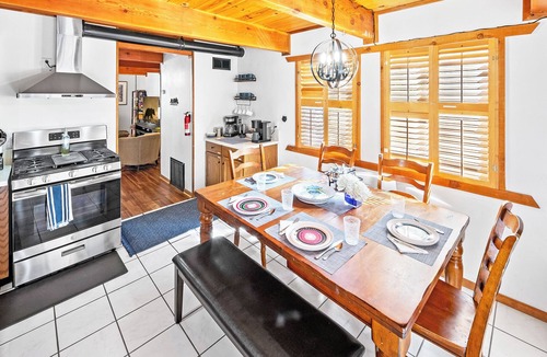 Big Bear City House | Barker Cottage: Hot Tub, Shuffleboard, Firepit