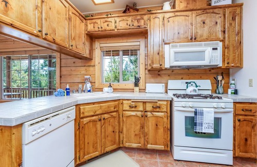 Oakhurst House | Bass Lake Log Home - Dog Friendly!