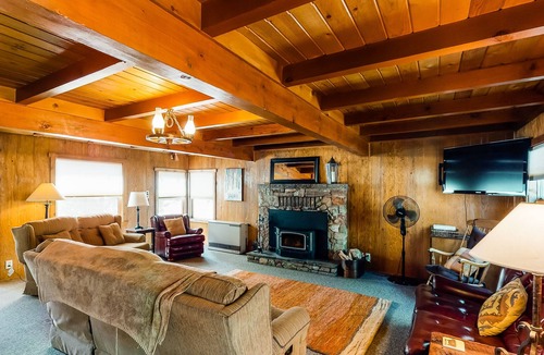 West Village Cabin | Beautiful lake home w/ free WiFi/deck/wood-burning stove - close to trails/lake!