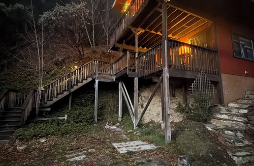 Downieville Apartment | Best View in Downieville! Steps to Town and Trails.