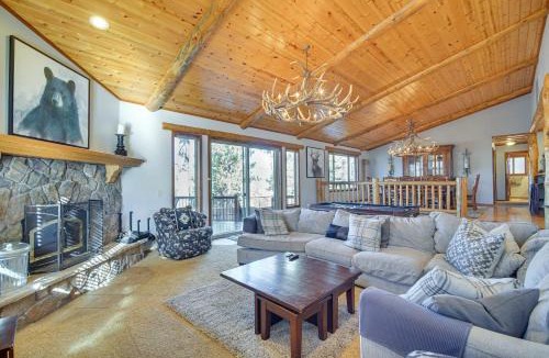 Castle Glen Estates House | Big Bear Lake Cabin w/Hot Tub & Gas Fire Pit!