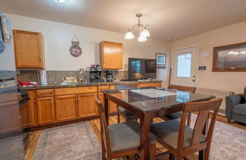 June Lake Condo | Birch Creek #1, remodeled unit located 1/2 mile from June Mountain in the trees!