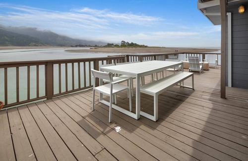 Bolinas House | Bolinas Beach Home - Over the water with spectacular views