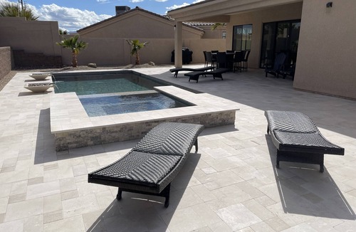 Lake Havasu City House | BRAND NEW Lake Side 3/3 Designer Home* Resort Pool * MEGA BOAT GARAGE