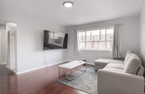 San Bruno Apartment | Bright Newly remodeled airbnb next to sfo!