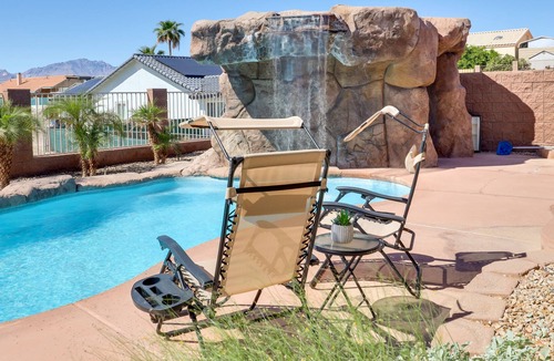 Sunridge Estates House | Bullhead City Vacation Rental: Private Pool & Spa!
