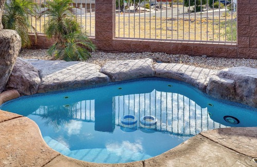 Sunridge Estates House | Bullhead City Vacation Rental: Private Pool & Spa!