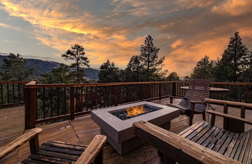 Upper Moonridge Cabin | Cabin with a Million Dollar View! Game room, Pool table and Hot tub!