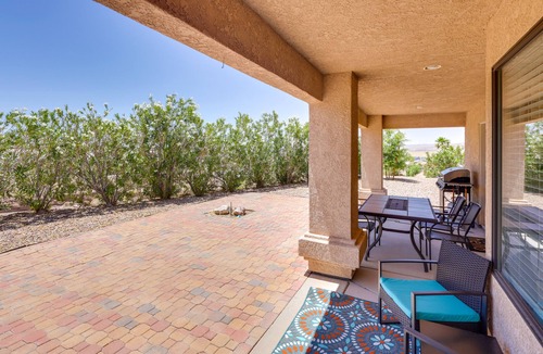 Sunridge Estates House | Casa Vista' Bullhead City Home w/Patio + View!