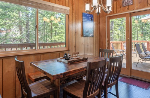 Chamberlands Cabin | Charming Cabin~Deck~Fireplace~New Furniture~Full-Sized Washer Dryer~Loft~3 Bed 2 Bath