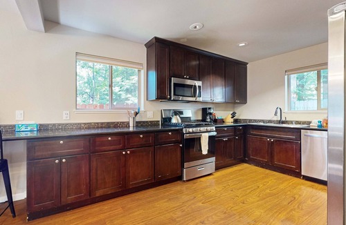 South Lake Tahoe House | Charming dog-friendly home with a private hot tub & large fenced yard