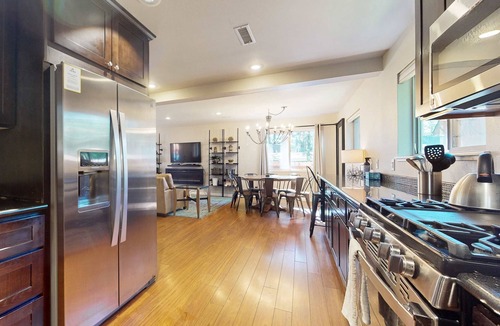 South Lake Tahoe House | Charming dog-friendly home with a private hot tub & large fenced yard