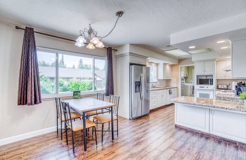 Fresno House | Charming Pet-Friendly Escape with Backyard Gazebo