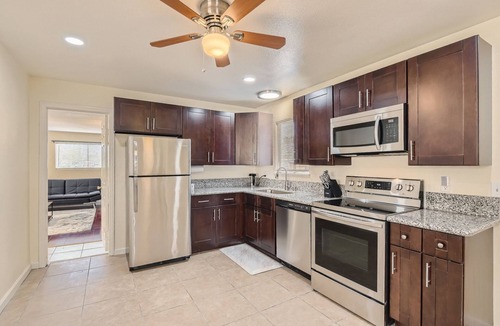 Las Vegas Villa | Cheerful Home with Game Room! 10 Min to Strip!