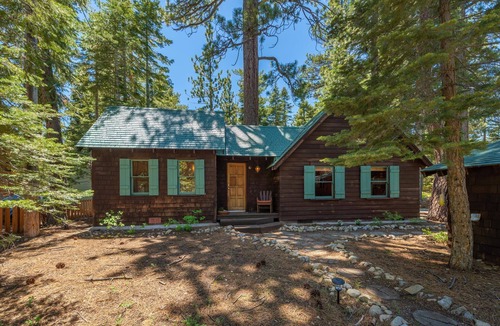 Chambers Lodge Cabin | Classic "Old Tahoe" Lakefront Estate with Buoy