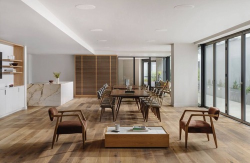 Tenderloin Apartment | Corner Studio Room at The Line San Francisco, Near Aquarium of the Bay!