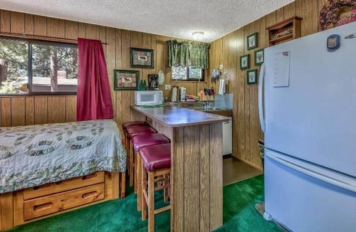 Zephyr Cove Ski Chalet | Cozy 1-Bedroom 4 plex Chalet with Fireplace & Kitchenette. NO PETS.