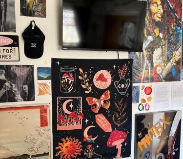 Bodfish House | Cozy Artistic Teen Room, Fun & Full of Personality