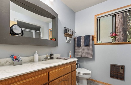 Sierra Cedars Cabin | Cozy Red Door Retreat in Shaver Lake!