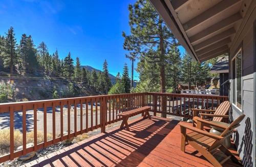 Tahoe Village House | Cozy Tahoe Chalet | Fireplace & Views | Sleeps 4