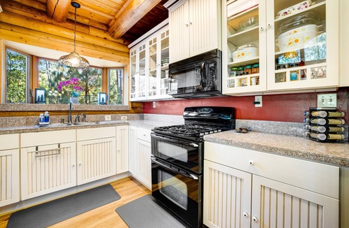Groveland Cabin | Custom Built 6BR Chalet w/Views of Trees & Wildlife, WiFi & Large Deck