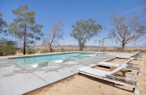 Indian Cove House | Desert Owl Estate Resort Pool Spa Game Room 2 Acres Near Joshua Tree