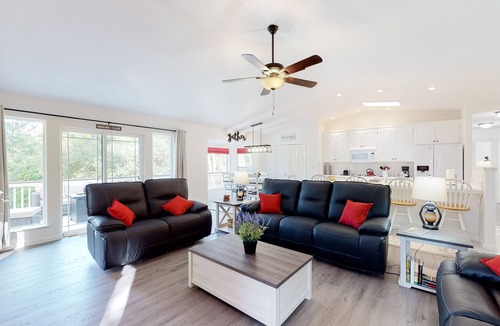 Groveland House | Dog-friendly home with private game room, AC, and pool