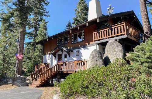 Tahoe Village House | Dog-friendly mountain retreat with private hot tub fireplace & views sleeps 8