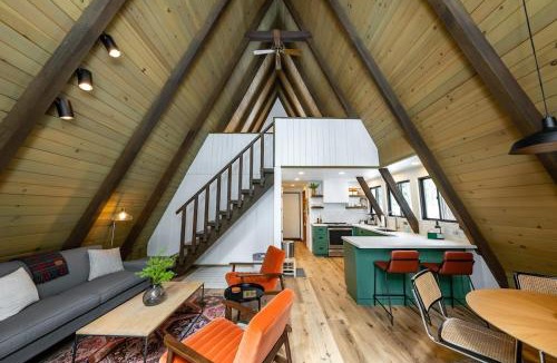 Sierra Cedars House | Dogwood Peak Mid-Century A-Frame with AC Style