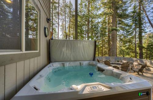 Truckee House | Donner Lake mountain-view delight - multi-level deck & private hot tub views