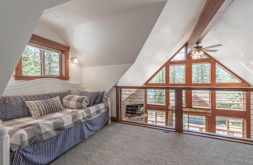 Truckee House | Donner Lake View Retreat with Hot Tub