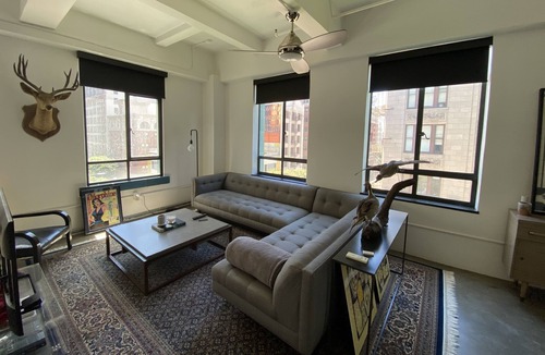 Downtown Los Angeles Apartment | Downtown Los Angeles Modern Large Corner Unit Loft