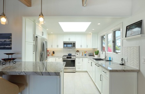 Marine Terrace House | Dreamy, Newly Renovated Home with an Ocean Panorama and Endless Sunsets.