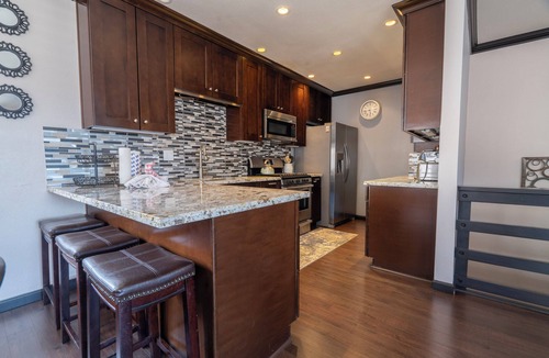 June Lake Condo | Edgewater #16, Condominium with both lake and mountan views!
