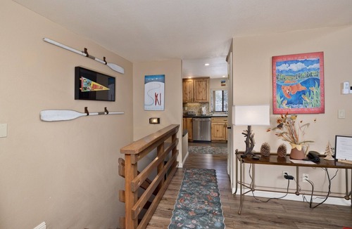 June Lake Condo | Edgewater 19, steps from the June Lake Marina.