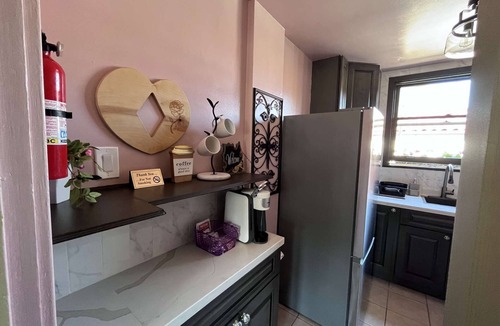 Marina District House | Elegant street-facing room with a private kitchen