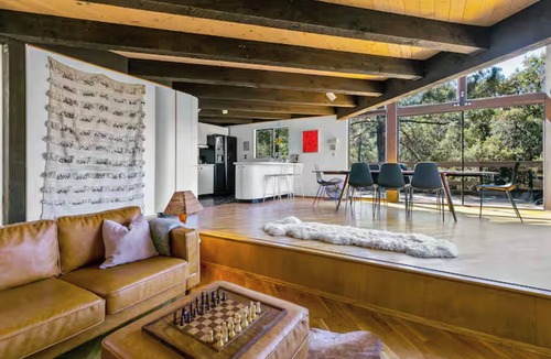 Pine Mountain Club House | Enchanted Forest A-Frame, Sauna, Hiking, Stars!