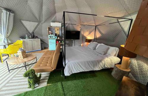 Dunlap Other | Enchanted Forest Dome ,10-15 minutes to Kings Canyons-New pellet stove for cozy warm nights