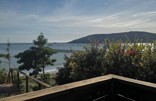Avila Beach House | Enjoy the big ocean views, hear the waves crashing, enjoy the coastal vibe.