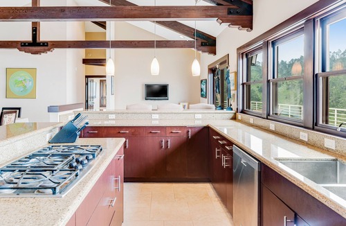 Carmel Highlands House | Exquisite home with remarkable ocean views, fireplace & generous patio