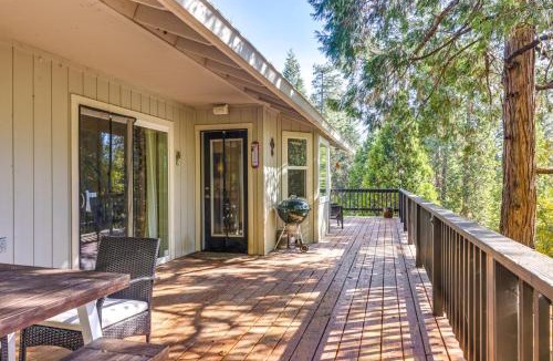Sonora House | Forest-View Retreat: Grill & Fireplace in Sonora